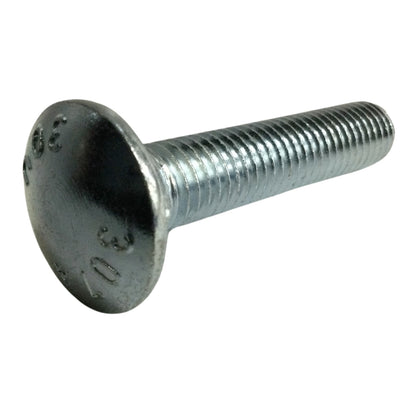 PERNO DE CARRUAJE ZINCADO ACERO GRADO 2 1/2 PULGADAS-13 x 2-1/2 PULGADAS ROSCA ESTANDAR