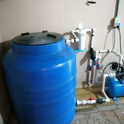 TANQUE RESERVA DE AGUA  ECOTANK 450LTS (118 GL) TRICAPA AZUL