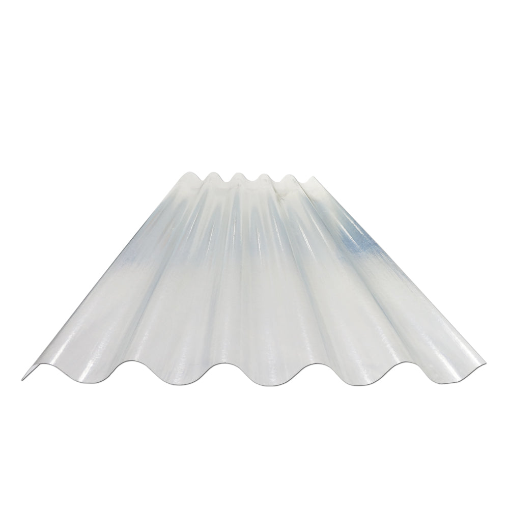 LAMINA DE FIBRA DE VIDRIO TRANSPARENTE PARA TECHO CORRUGACION P7 0.91m X 2.44m (36in X  8ft) STABILLIT