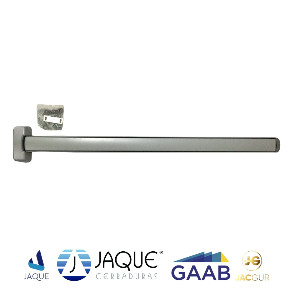 BARRA ANTIPANICO HORIZONTAL 1 PUNTO DE CIERRE ALTO TRAFICO CERTIFICADO UL