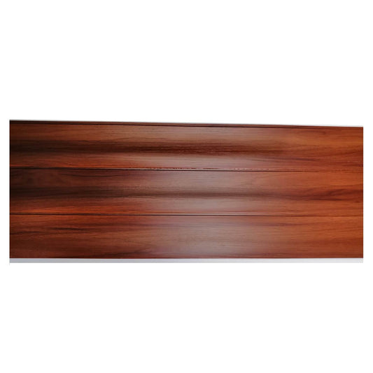 TABLILLA PLAST LAMINADO MADERA  5.9M*25CM*8MM ONDULADA CON 3 DIV.