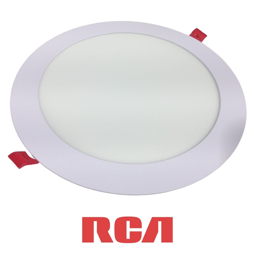 PANEL LED EMPOTRABLE REDONDO  LUZ CALIDA 18W 85-277V 1260LM RCA (RLRLW18W)