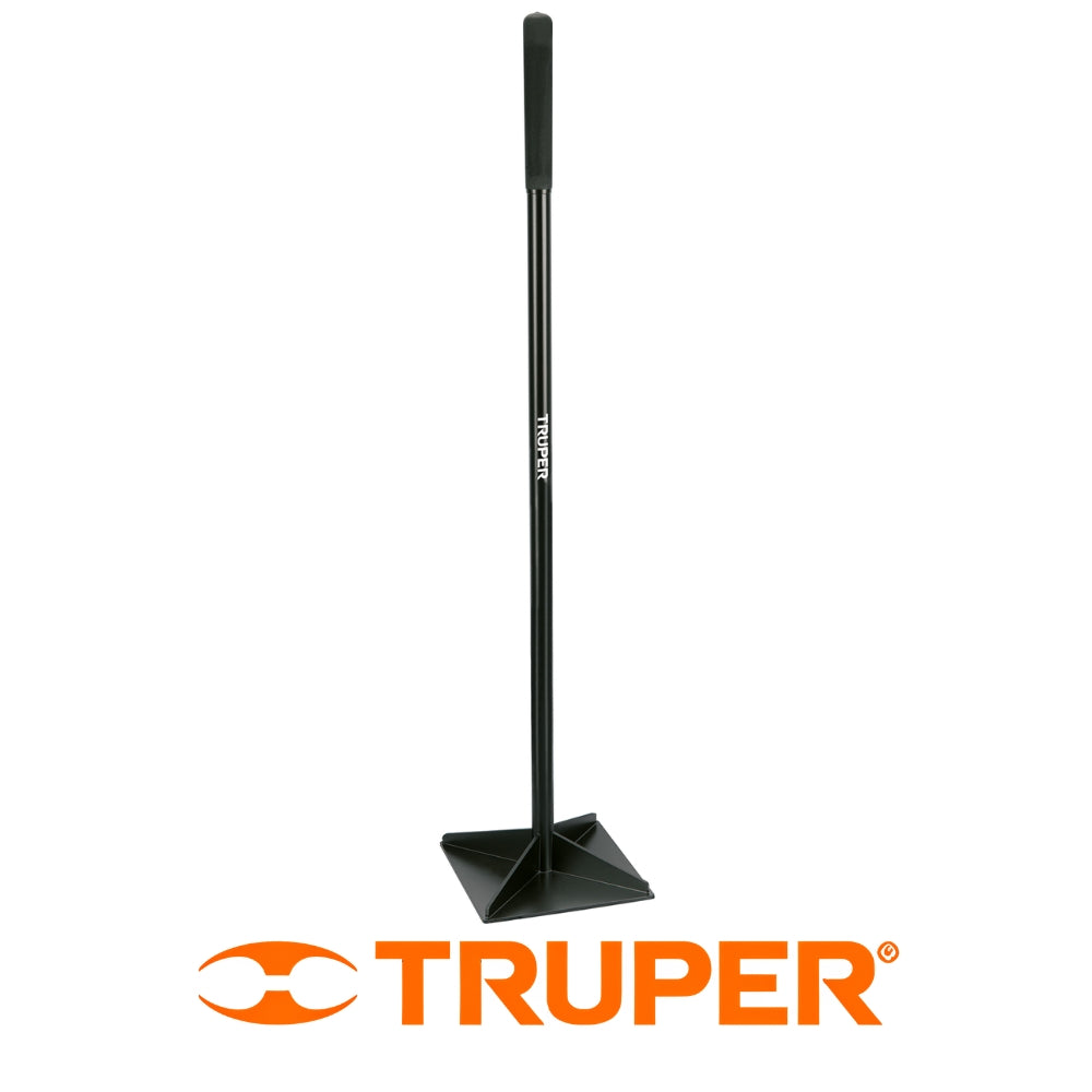 PISON TRUPER MANGO ACERO 48 IN GRIP 9 IN ANCHO PLATO 10X10 IN