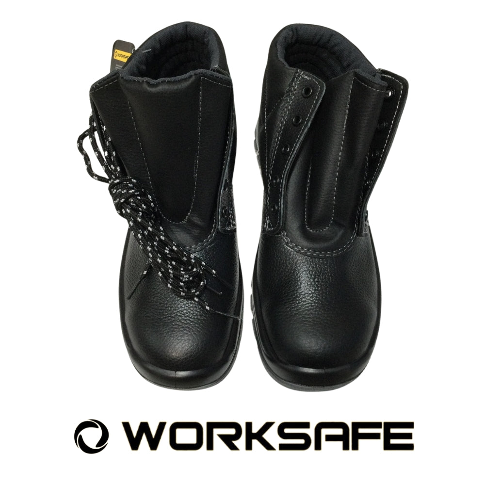 BOTA DE SEGURIDAD CUERO #45/12 ISO 20345