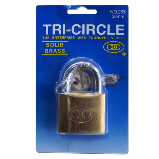 CANDADO TRI-CIRCLE 50mm