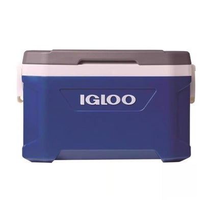 COOLER PORTÁTIL IGLOO LATITUDE 52 CUARTOS AZUL