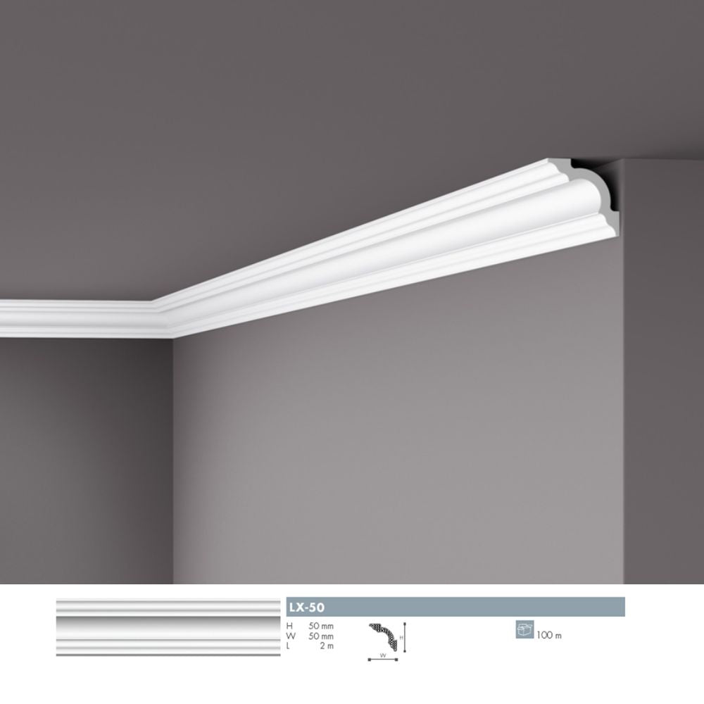MOLDURA DECORATIVA LX-50/2MT 3000423