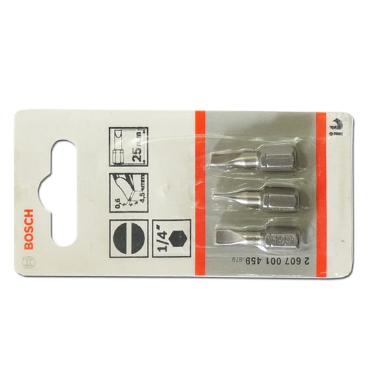 PUNTA PLANA 7/32 PULGADASX1 PULGADAS 3PZ E BOS