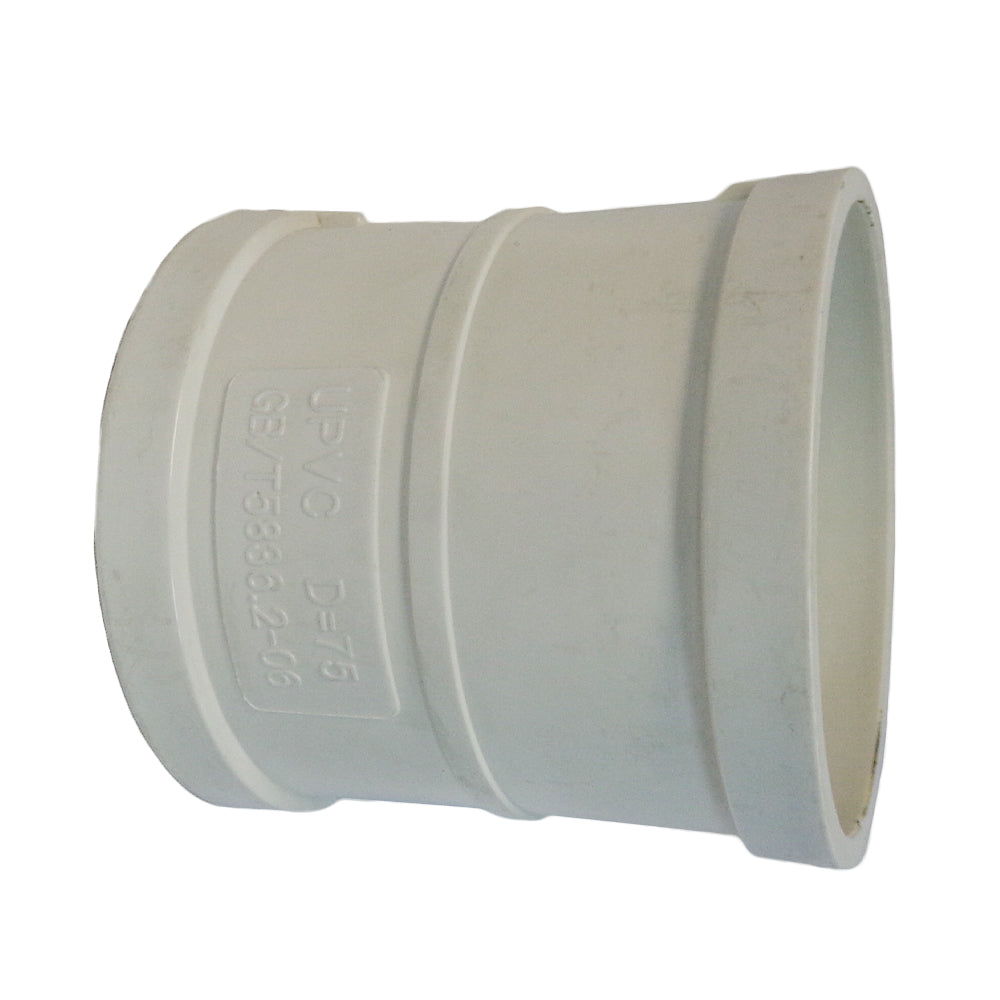 UNION PARA TUBO BAJANTE CANAL DE PVC 4m  COLONIAL OR