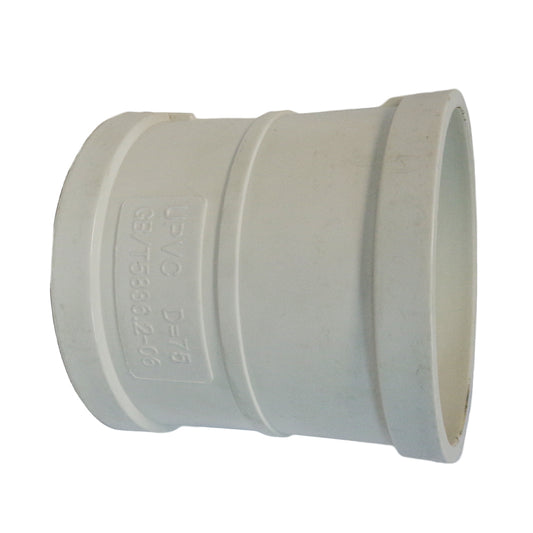 UNION PARA TUBO BAJANTE CANAL DE PVC 4m  COLONIAL OR