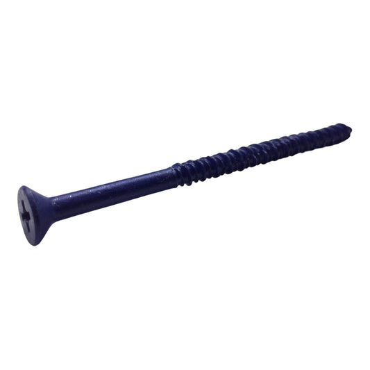 TORNILLO AZUL-RUSPERT PARA CONCRETO CAB PLANA PHILLIPS 3/16 PULGADAS x 3-1/4 PULGADAS