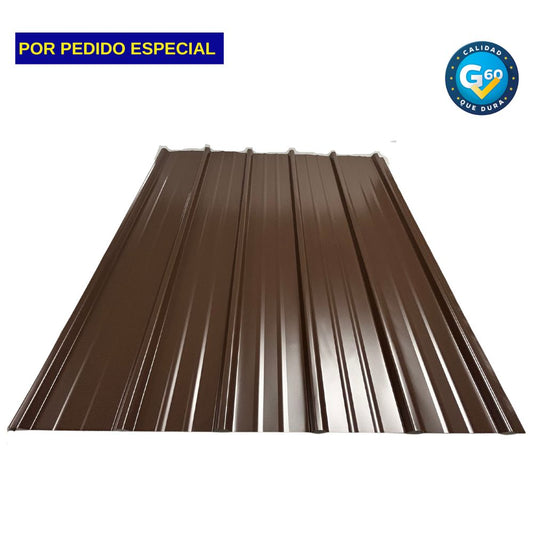 LAMINA DE ZINC CANAL ANCHO F2   GRAFITO CALIBRE 26 (MTS)