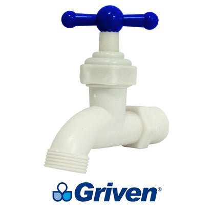 LLAVE DE CHORRO 1/2 PULGADAS DE PVC GRIVEN A367-LLA-81