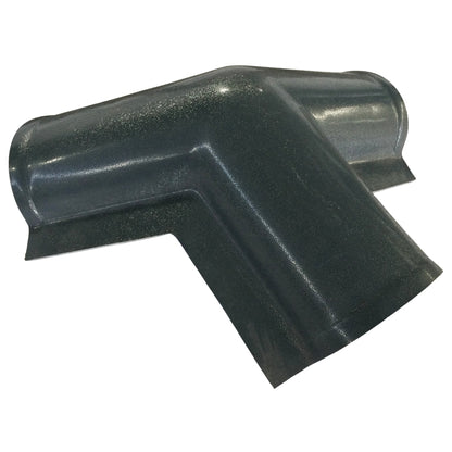 UNION DE 3 AGUAS PARA TECHO DE UPVC 0.60m X 3mm ACABADO ANTRACIT TK