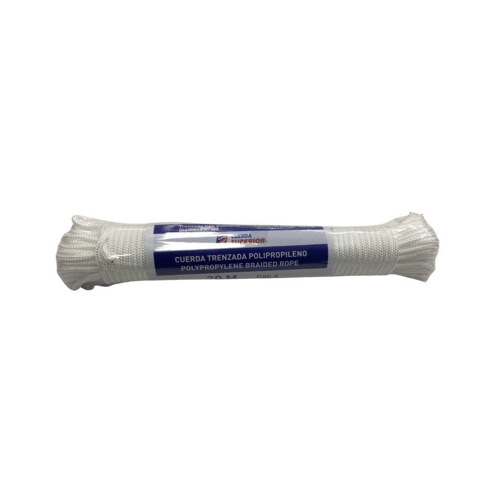 CUERDA TRENZANDO GAMMA PP N° 04 X 20 MTS