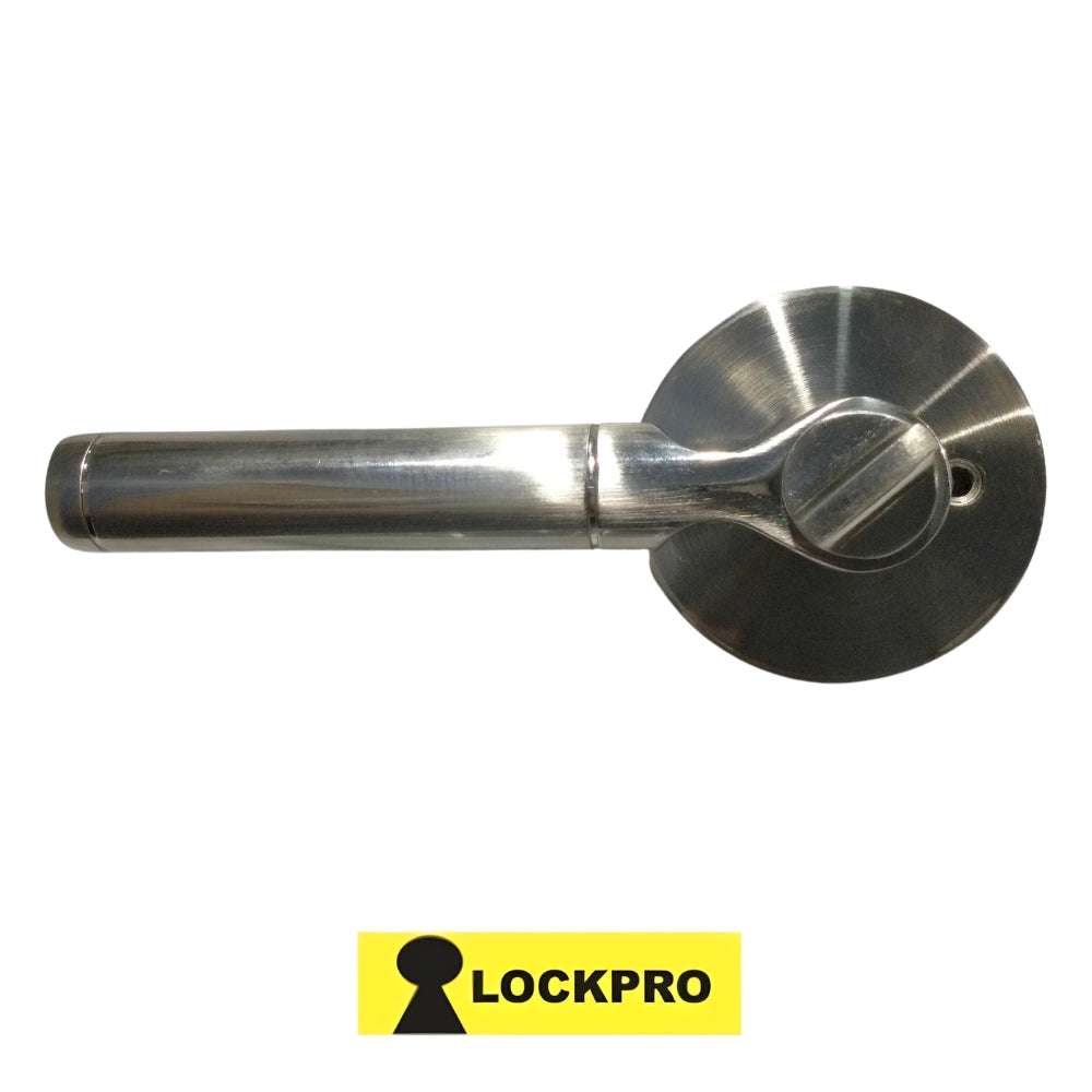 CERRADURA DE PALANCA CON  LLAVE SATIN NIQUEL LOCKPRO