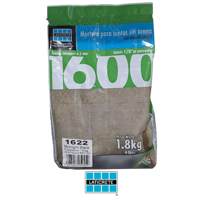 WALL GROUT 1622 MID. BLACK - 1.8 KG