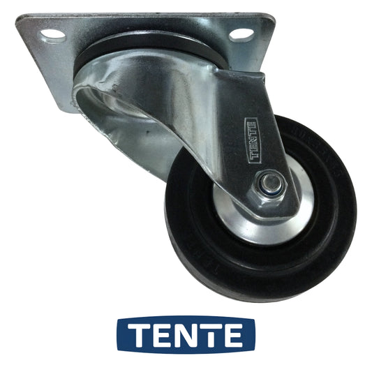 RODAJA DE CAUCHO GIRATORIA 3 PULGADAS X 1 PULGADA 75 KILOGRAMOS TENTE-ROLLEN