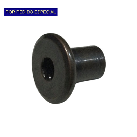 CASQUILLO CONECTOR DE JUNTA 1/4 PULGADAS-20 x 1/2 PULGADAS ROSCA ESTANDAR