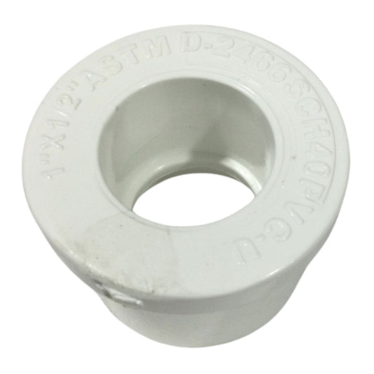 REDUCCION PVC 25X12MM 1 PULGADAS X 1/2 PULGADAS SCH-40