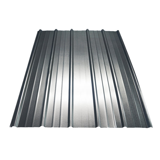 LAMINA DE ZINC CANAL ANCHO F2 42 PULGADAS X 12 PIES GALVANIZADA CALIBRE 26