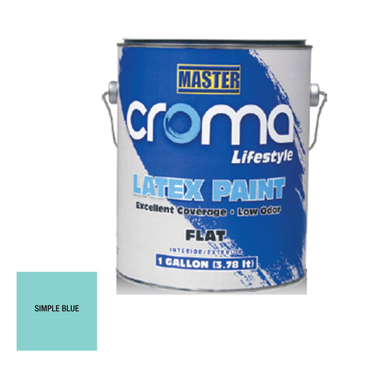 CROMA LATEX FLAT - SIMPLE BLUE GL PCR1206