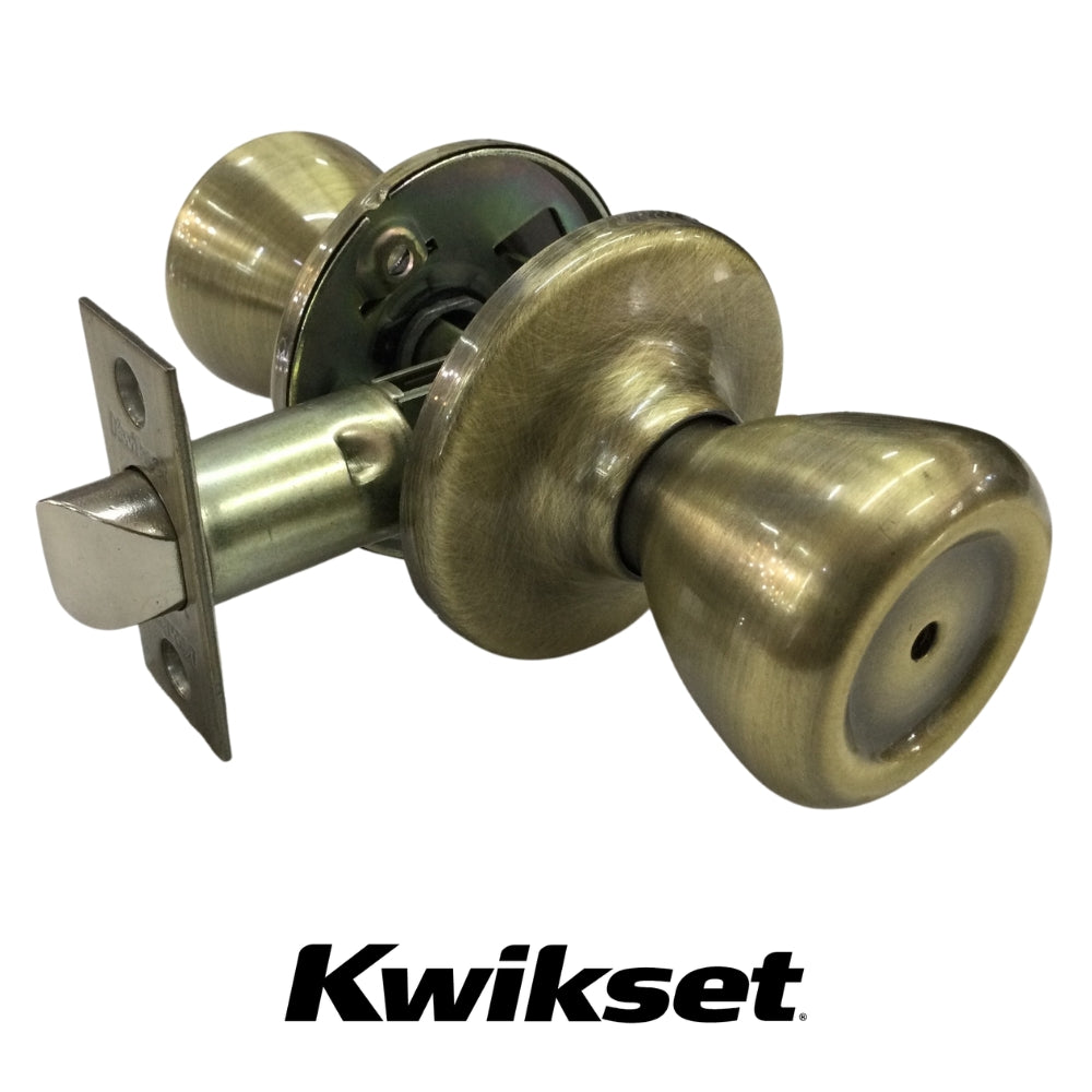 CERRADURA DE BAÑO MODELO POLO ACABADO BRONCE ANTIGUO L170895 KWIKSET