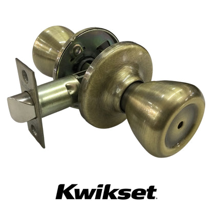 CERRADURA DE BAÑO MODELO POLO ACABADO BRONCE ANTIGUO L170895 KWIKSET