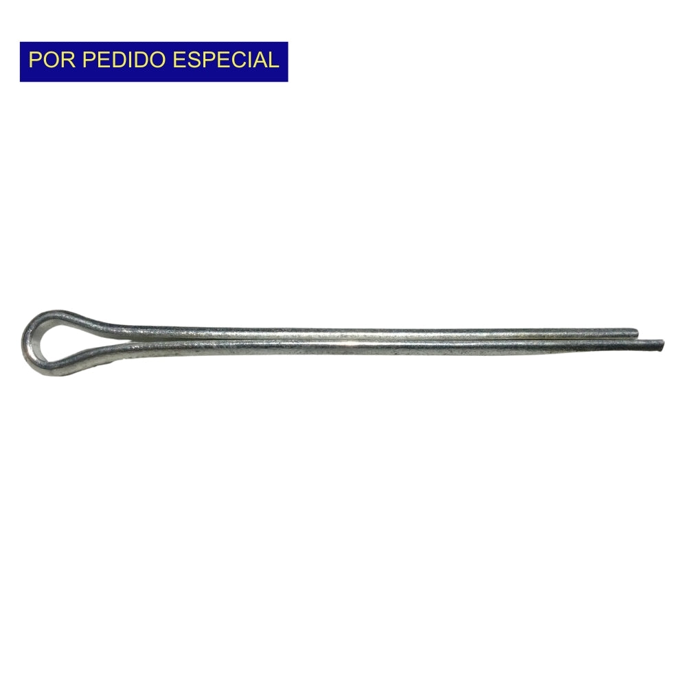 PASADOR DE ALETAS ZINCADO 1/8 PULGADAS x 2 PULGADAS