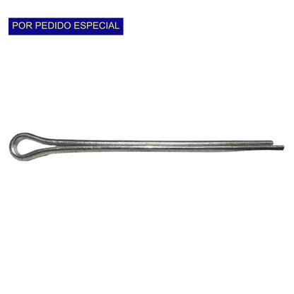 PASADOR DE ALETAS ZINCADO 1/8 PULGADAS x 2 PULGADAS