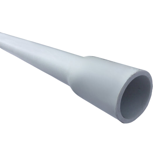TUBO PVC SANITARIO 18MM-3/4 PULGADASX20' SCH 40 C/C