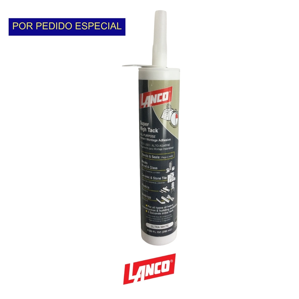 SELLADOR/ADHESIVO SUPER HIGH TACK ALL PURPOSE 10 OZ CC172-18 LANCO