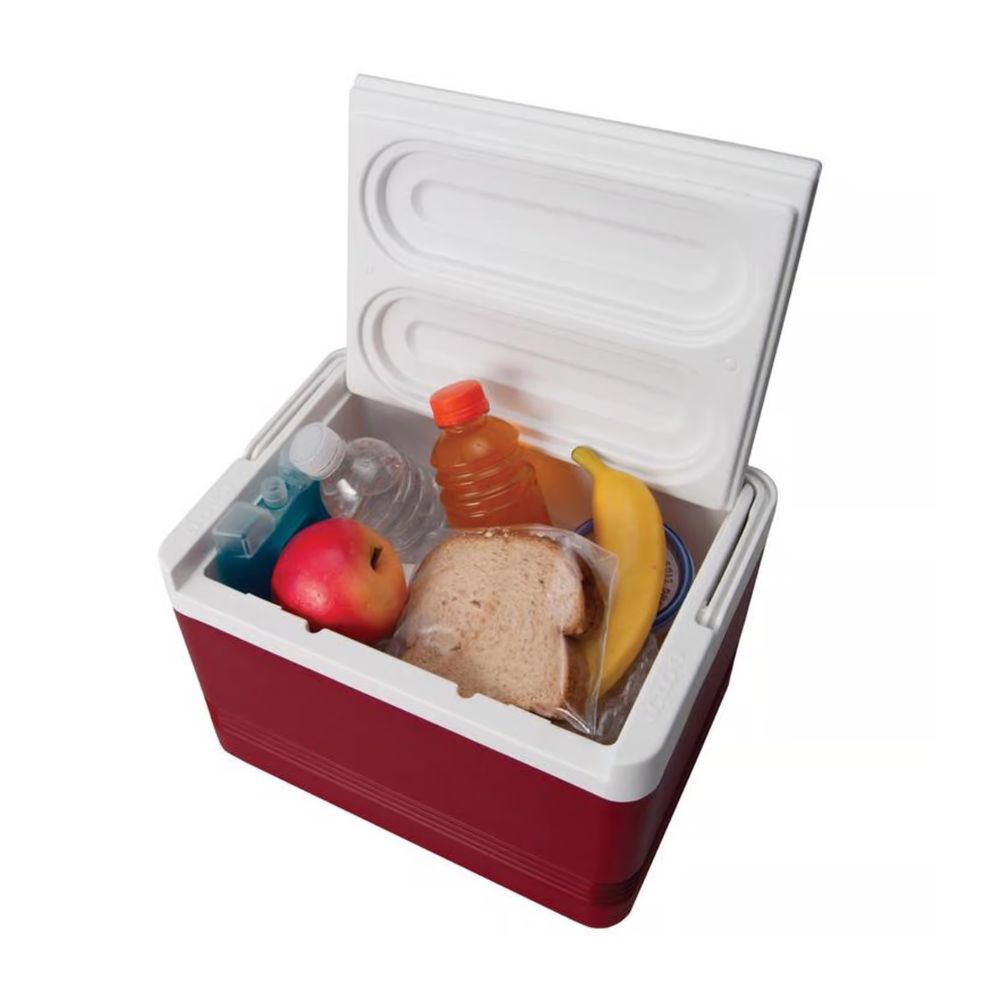 COOLER PORTÁTIL IGLOO LEGEND 9 QT ROJA/BLANCA