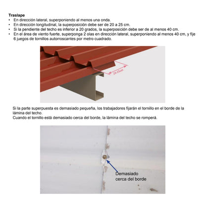 TECHO FIBERGLASS REFORZADO CON UPVC COLOR TERRA (940MM X 5.8MT X 2.01MM)