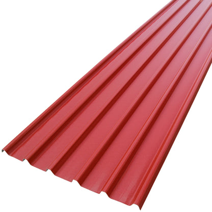 TECHO FIBERGLASS REFORZADO CON UPVC COLOR TERRA (940MM X 5.8MT X 2.01MM)