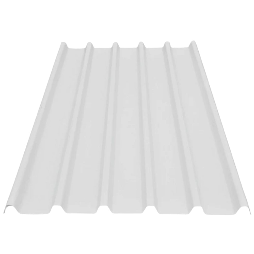 TECHO FIBERGLASS REFORZADO CON UPVC COLOR BLANCO (5.8M X 940MM X 2.0MM)