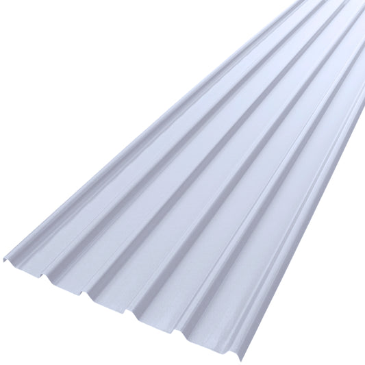 TECHO FIBERGLASS REFORZADO CON UPVC COLOR BLANCO (5.8M X 940MM X 2.0MM)