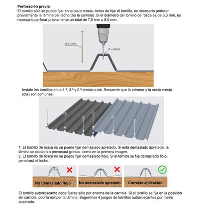 TECHO FIBERGLASS REFORZADO CON UPVC COLOR GRIS (940MM X 5.8MT X 2.01MM)