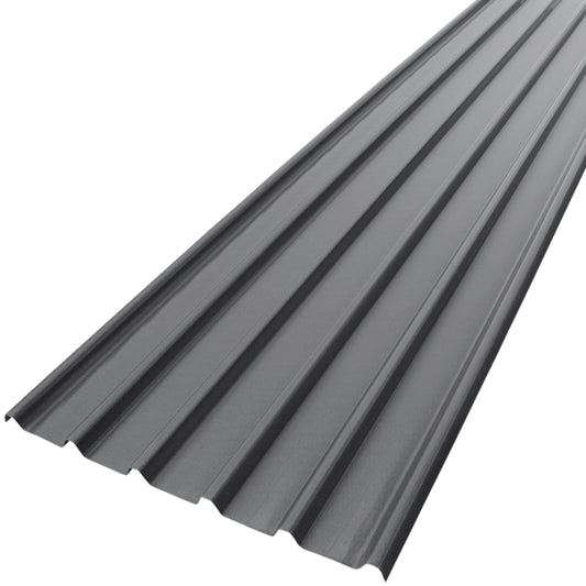 TECHO FIBERGLASS REFORZADO CON UPVC COLOR GRIS (940MM X 5.8MT X 2.01MM)