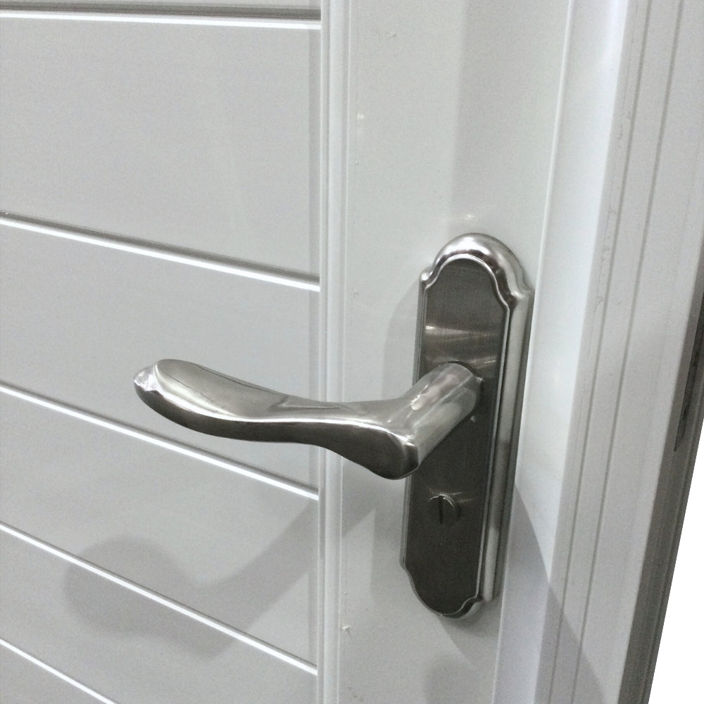 PUERTAS UPVC 2X7 CON MARCO 75MM BLANCO IZQUIERDA PG03  CON BISAGRAS Y CERRADURA
