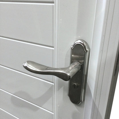 PUERTAS UPVC 2X7 CON MARCO 75MM BLANCO IZQUIERDA PG03  CON BISAGRAS Y CERRADURA