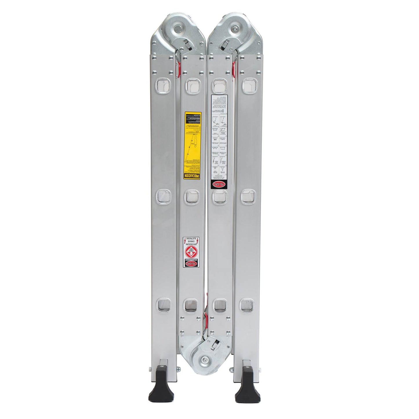 ESCALERA MULTIPOSICIONES USO COMERCIAL ALUMINIO 13 PIES 150 KG C-2096-13/C-2391-13 SCALA