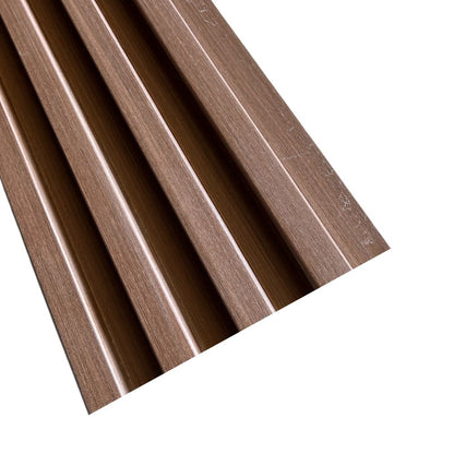 REVESTIMIENTO DE PARED DE WPC MADERA OSCURA 168 X 2800 X 24MM 6.3KG/M2