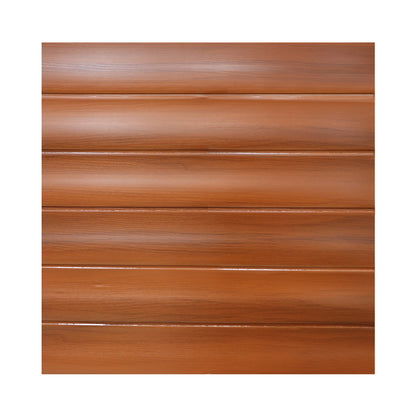 TABLILLA PLAST  LAMINADO MADERA 8MM X 25CM X 5.9M P/INTERIORES GOLD  ONDULADA CON 2 DIV#2006817000
