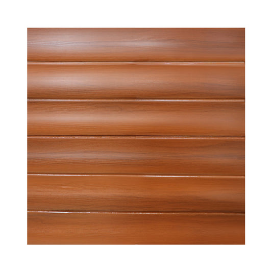 TABLILLA PLAST  LAMINADO MADERA 8MM X 25CM X 5.9M P/INTERIORES GOLD  ONDULADA CON 2 DIV#2006817000