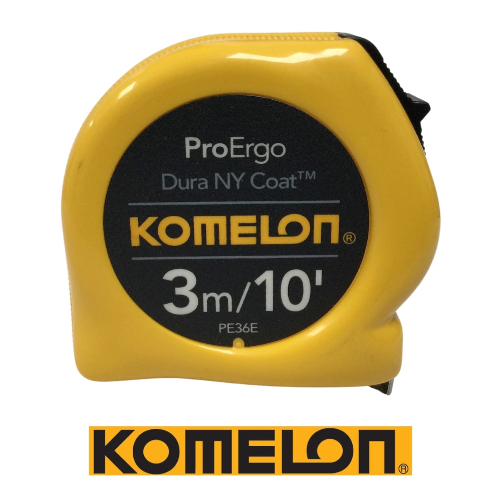 CINTA METRICA 3m PRO-ERGO AMARILLA KOMELON