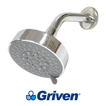 REGADERA PARA DUCHA CON EXTENSION - 5 FUNCIONES GRIVEN A367-RC2