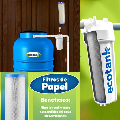 REPUESTO DE FILTRO DE PAPEL P/AGUA