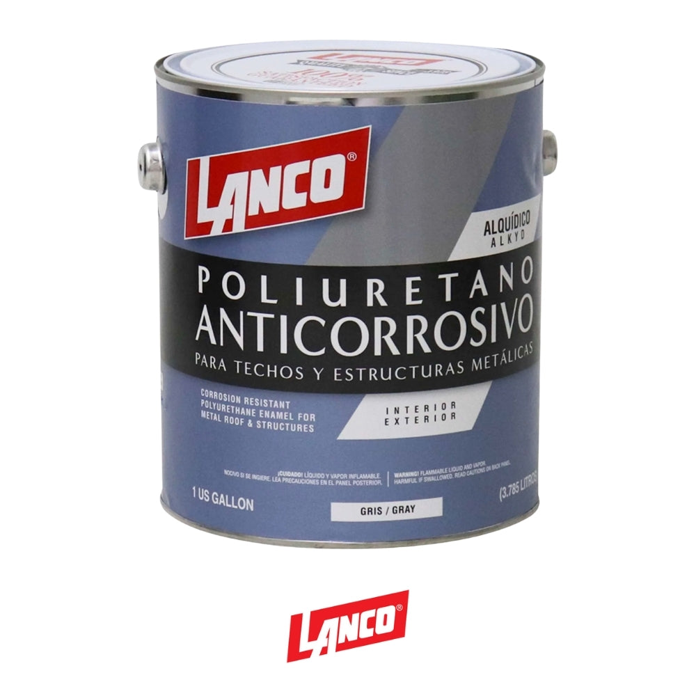 ANTICORROSIVO POLIURETANO GRIS GL MM86-4 LANCO