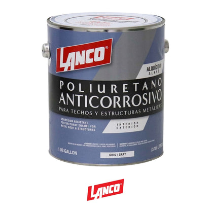 ANTICORROSIVO POLIURETANO GRIS GL MM86-4 LANCO